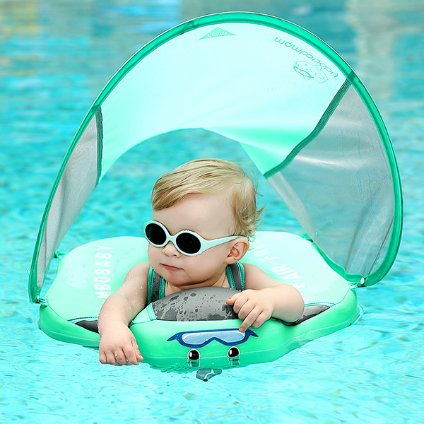 Mambobaby 3-24 months Baby Swim Float Anti-rollover Protection Non-inflatable