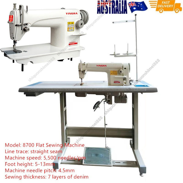 2025 Industrial Sewing Machine W/ Table 800W Servo Motor Single Needle AU STOCK