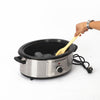 6 Quart Hot Stone Heater Kit Massage Stone Warmer With 27 Basalt Stones For SPA