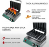 Electric Burrito Baker Chicken Wrap Maker Commercial Grill for Tortilla Rolls AU