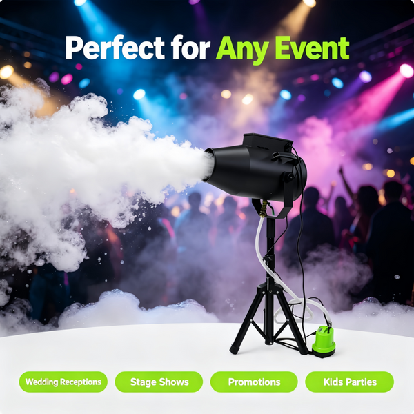 1000W Foam Machine Party Foam Cannon Machine Foam Party Machine Pool Foam Effect