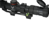 Rifle Scope 1.2-6x24 MOA Reticle Clear Green-Coated Lens Flip-Back Lens Covers