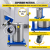 450g/min Electrostatic Powder Coating Spray Gun 45L Powder Hopper Trolley AU