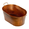 2pcs Beverage Tub Wine Champagne Bucket Cooler Drinks Cooler Vintage Copper AU
