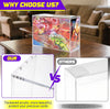 Premium Acrylic Display Case Pokemon Elite Trainer Box Booster Box Magnetic Lid