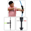15 lbs. Kids Junior Bow and Arrow Archery Set Outdoor Hunting Target Gift AU