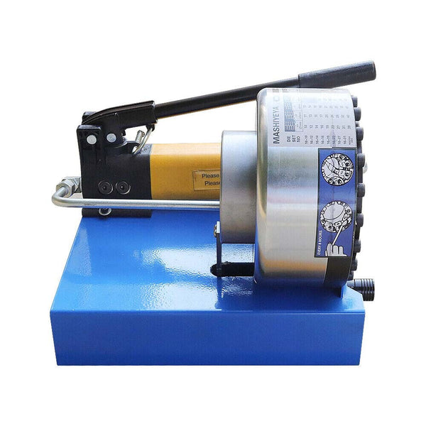 Hydraulic Hose Crimper w/8 Sets Dies Handheld High Pressure Hose Crimping Tool