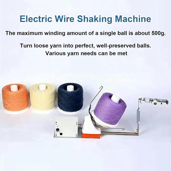 Commercial Electric Yarn wool Winder Auto Yarn Ball Winder Speed Adjustable AU