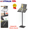 Floor Menu Stand Heavy Duty Lectern Brochure Display Holder Restaurant Retail