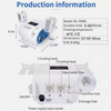 2 Handles Body Cellulite Burning Cooling Fat Freeze Slimming Machine Shaping