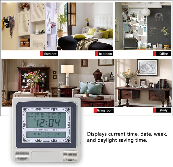 Azan Adhan Clock Islamic Muslim Prayer Alarm Wall Table Mosque Digital Clock