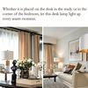 Modern Table Lamp Bedroom Bedside Lamp Marble Table Light AU Plug
