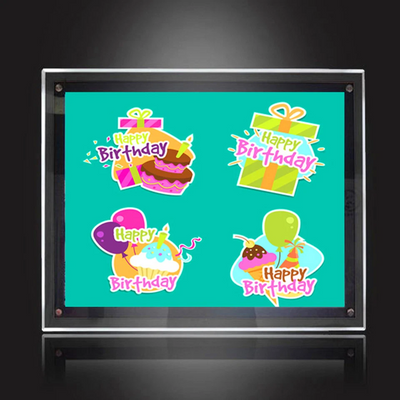 100/200/300pcs A3 Backlit Paper Back Light Film For Real Estate Window Display