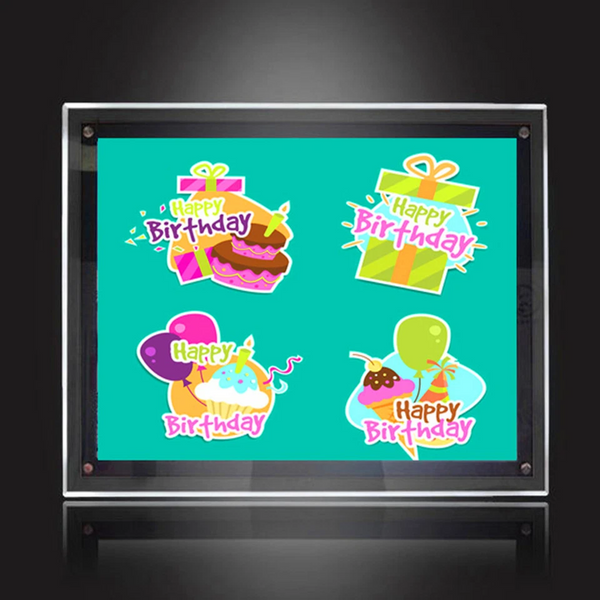 100/200/300pcs A3 Backlit Paper Back Light Film For Real Estate Window Display