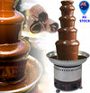 Chocolate Fountain 3.2L for Chocolate Cheese Hot Sauce Party Wedding 65cm Tall