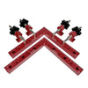 4 Pack 90° Positioning Squares Right Angle Clamps for Woodworking Corner Clamps