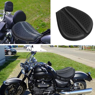 Motorcycle Seat Foldable 3D Honeycomb Gel Seat Cushion Pressure Relief Air Pad