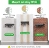 Bike Wall Mount Rack Indoor Bicycle Storage Garage Bike Holder Store Helmet Shoe