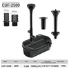 1000L/H Large Water Fountain Pump Pond Pump Fountain Kits Adjustable Water Flow