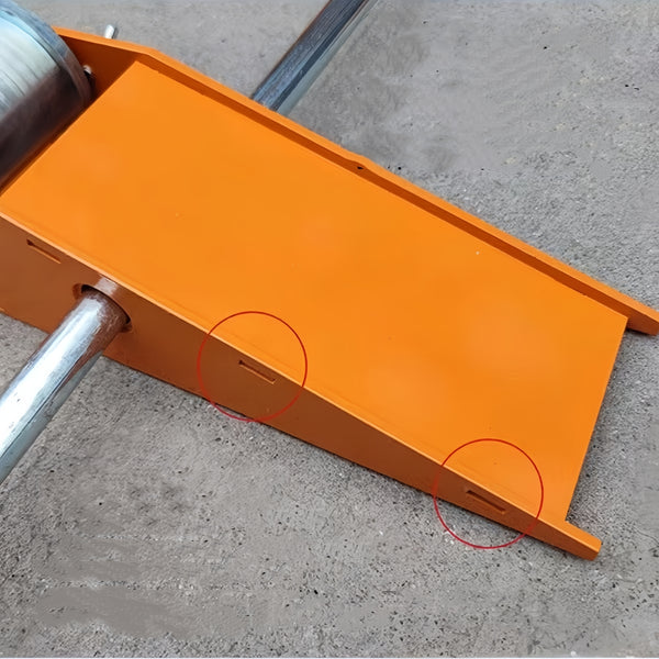 Adjustable Cable Roller Stand 1m*90cm Steel Base W/ 1000KG Heavy-Duty Capacity