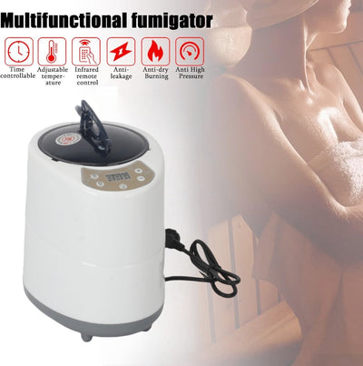 4.2L Sauna Machine Portable Sauna Steamer Pot For Spa Tent Fumigation Machine