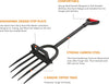 Gardening Pitch Fork Digging Fork with Manganese Steel Garden Agricultural Tool