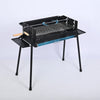 BBQ Charcoal Grill Roast Outdoor Camping Barbecue w/ Adjustable Charcoal Height