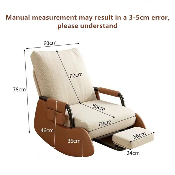 Rocking Chair Recliner Lounge Chair Adjustable Leisure Rocker Recliner Gifts AU