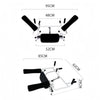 Lift Transfer Chair Patient Wheelchair+Assist Rise Lifter Hydraulic Lift Chair