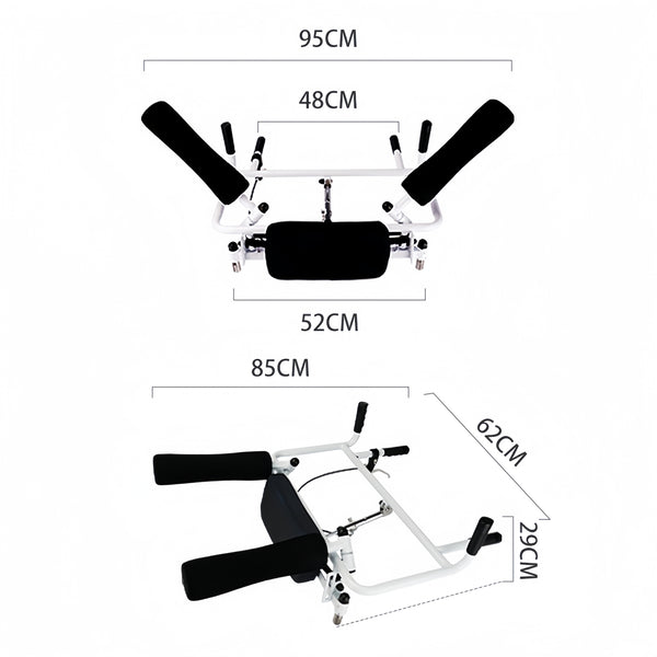 Lift Transfer Chair Patient Wheelchair+Assist Rise Lifter Hydraulic Lift Chair