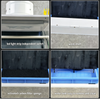 Airbrush Spray Booth with Water Curtain Portable Paint Booth 80w Fan LED Light