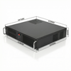 19-inch 2U Rackmount Server Chassis Case Support MATX / Mini-ITX Motherboards