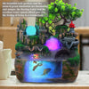 Calming Fountain Water Feature Ornament Fish Tank Outdoor Indoor Home Decor Gift
