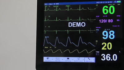 Patient Monitor 8" Vital Sign Human 6-parameter Monitor for ICU/CCU AU PM-9000