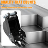 200mm Narrow Digging Bucket For Mini Excavators 7.87in Trenching Attachment
