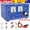 Gold Plating Machine 30A Jewelry Electroplating Plater Rectifier Goldsmith Tool