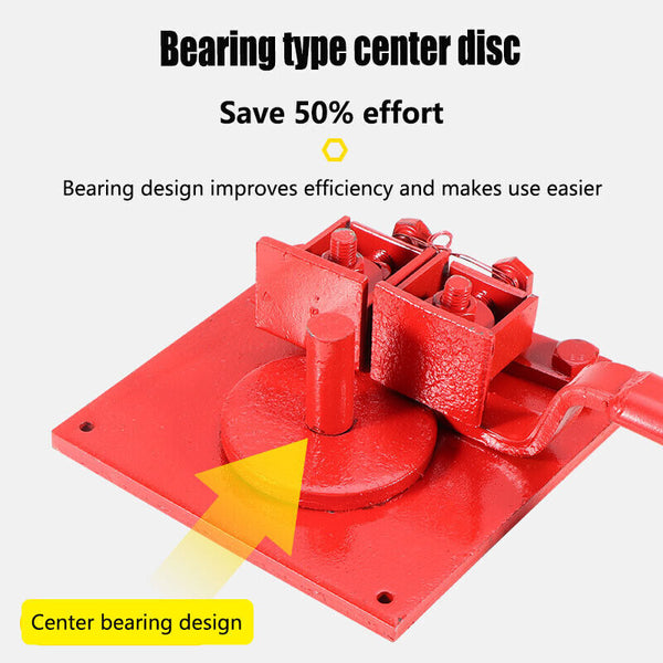 Manual Bending Machine Bar Bender And 1-20mm Portable Bending Machine Heavy Duty