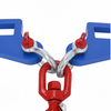 3T Forklift Lifting Hook Attachment Dual Fork Mobile Crane Lifter for RanchCargo
