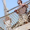Large Playground Net Heavy Duty Large Military Climbing Cargo Net Outdoor Indoor