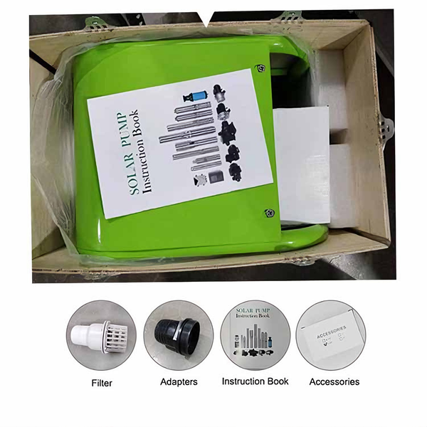 Solar Operated Agri Irrigation Booster Water Pump Farming Self-priming Transfer
