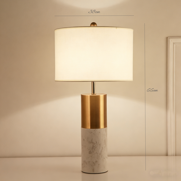 Modern Table Lamp Bedroom Bedside Lamp Marble Table Light AU Plug