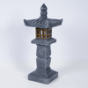Decor Pagoda Lantern Outdoor Statue Handcast Polyresin Garden Statue