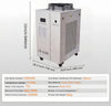 15L Industrial Water Chiller 2HP Water Cooling System for CO2 Laser Engraving AU