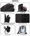 15*11*25CM Gym Magnetic Bag  w/Phone Pocket Portable Water Bottle Bag Holder