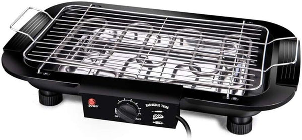 Electric Indoor Grill Adjustable Temp Removable Dishwasher Safe Grilling Plate