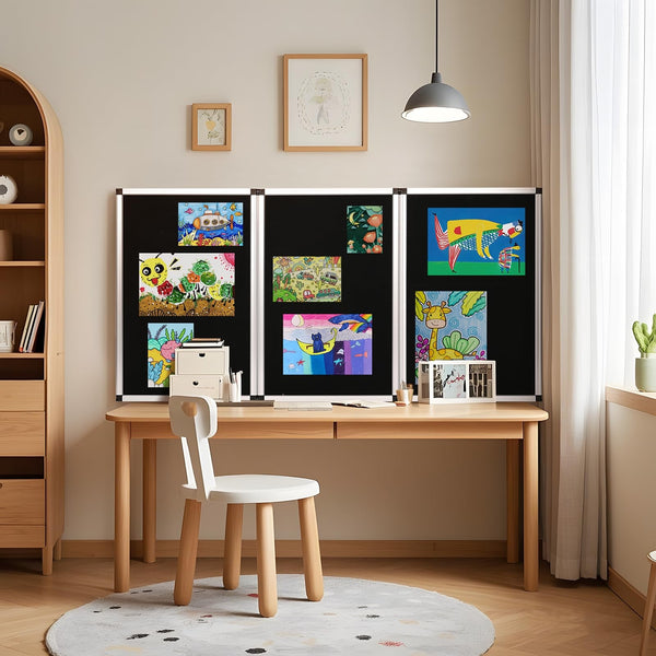 3+1 Panel Trade Show Presentation Board Folding Panel Table Top Display Board