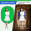 Chromakey Backdrops Double Sided Green Screen & Blue Screen 2 in 1 Collapsible