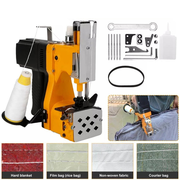 Electric Bag Sewing Machine Mini Bag Closing Machine Automatic Woven Bag Sewer