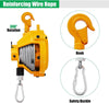 15-22kg Spring Balancer Retractor Hanging Holding Equipment w/1.5M Wire Rope