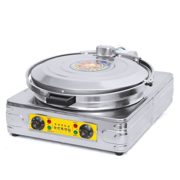 2700W Commercial Griddle 40cm Pizza Maker Pan Saucy Pancake Baker Pan AU PLUG